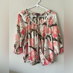 Floral Formal INC blouse